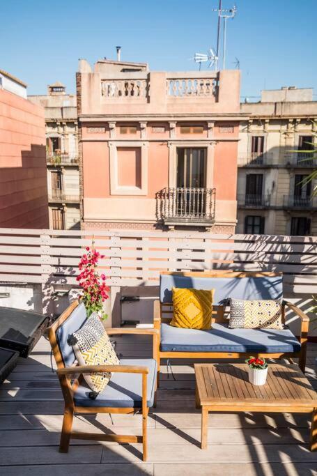 Prive Terrace In El Born, Near The Beach *